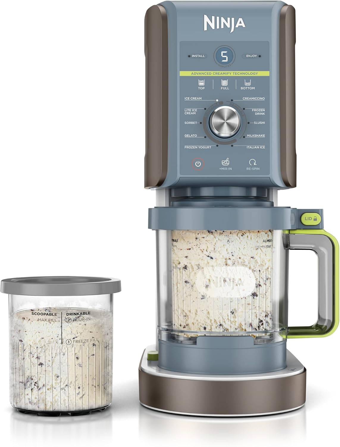 11-in-1 XL Frozen Dessert Maker for Ice Cream, Gelato, Sorbet & More
