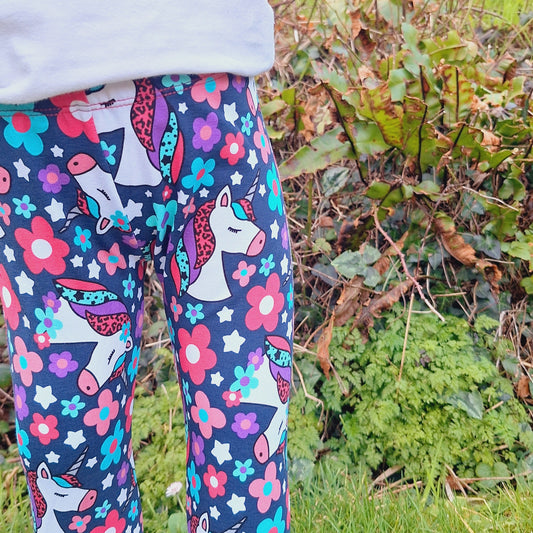 Wild Unicorn Cuffed Leggings