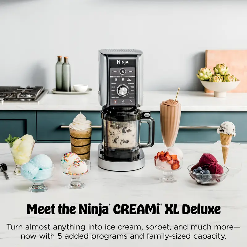 11-in-1 XL Frozen Dessert Maker for Ice Cream, Gelato, Sorbet & More