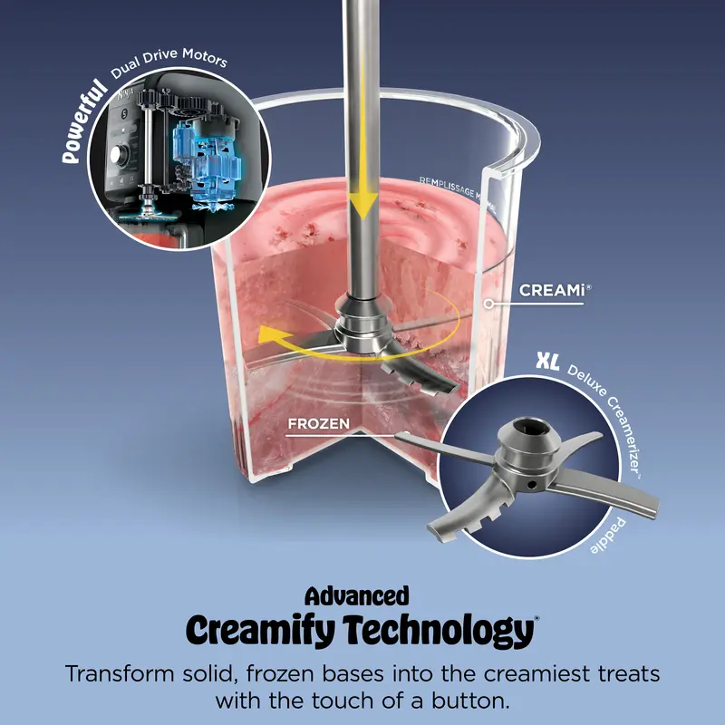 11-in-1 XL Frozen Dessert Maker for Ice Cream, Gelato, Sorbet & More