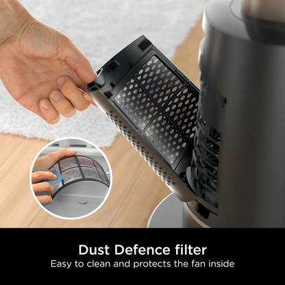 TurboBlade Fan, 20m Airflow, Quiet, 10 Speeds, 180° Osc., Remote, Timer