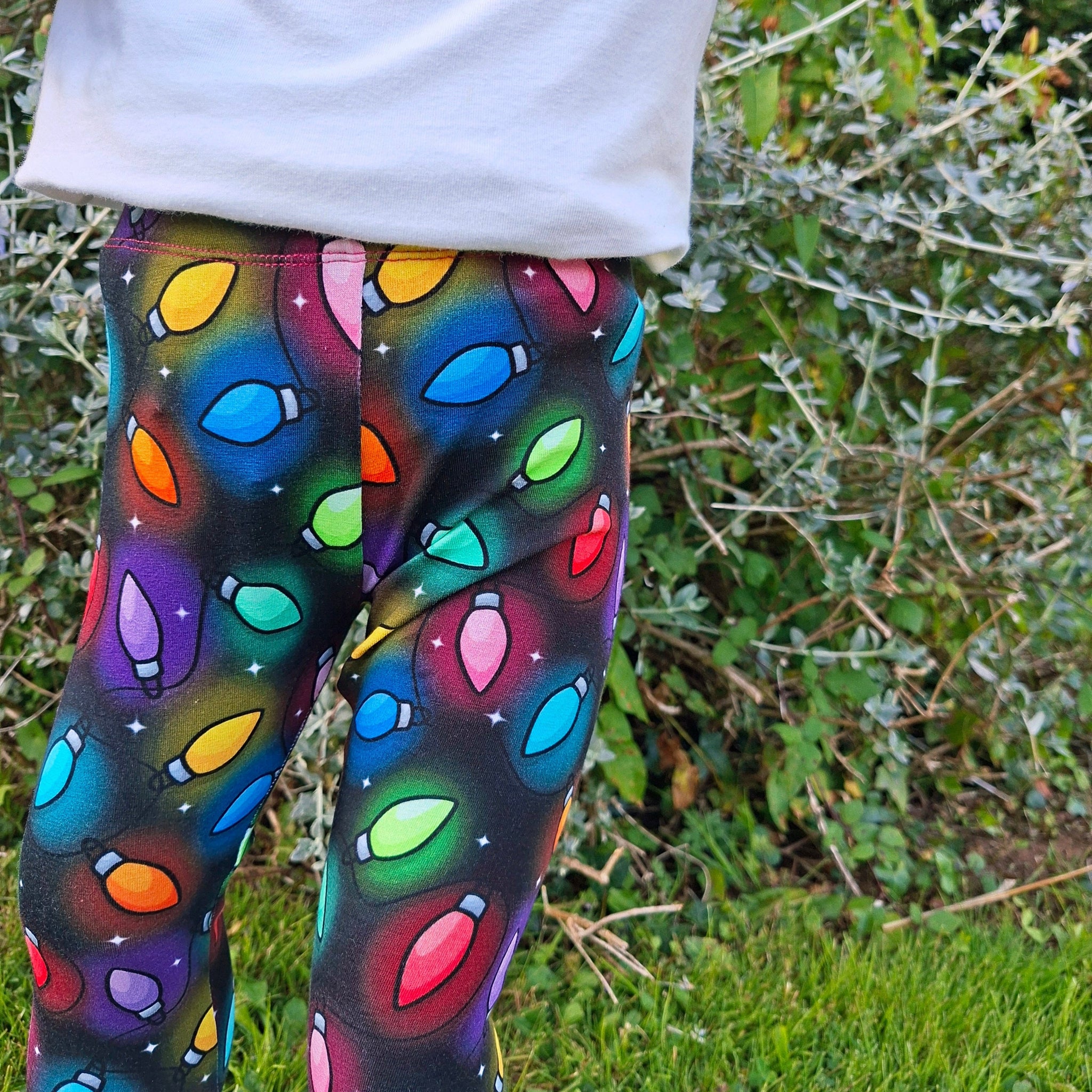 Fairy Lights Cuffed Leggings