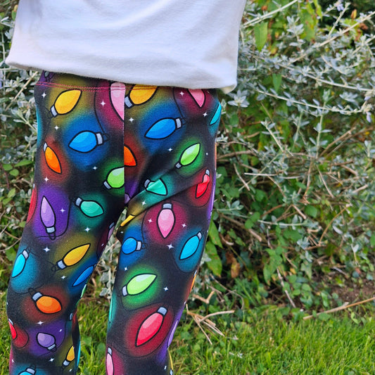 Fairy Lights Cuffed Leggings