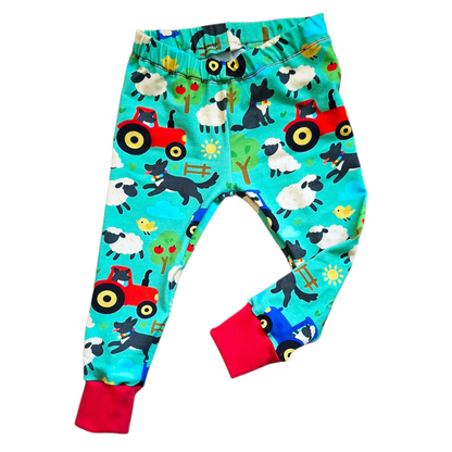Farm Dog Cuffed Leggings