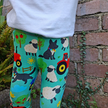 Farm Dog Cuffed Leggings