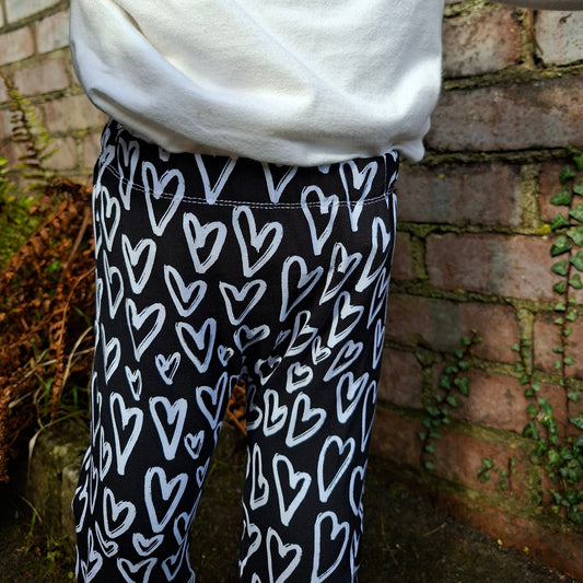 Mono Hearts Cross Fit Trousers