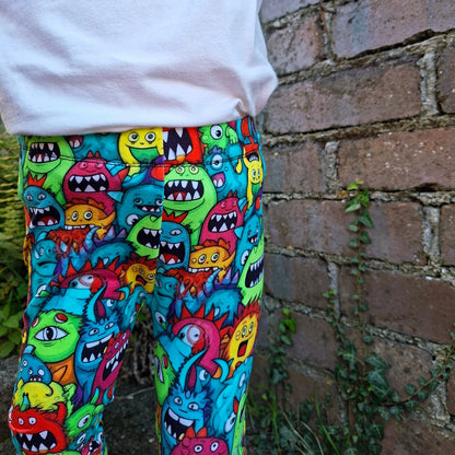 Monster Mash cuffed leggings