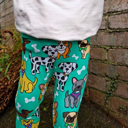 Tiny Dogs cuffed leggings